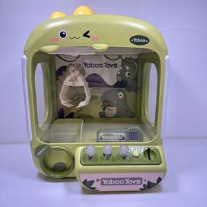 Yaboo Toys Mini Claw Machine Dino Theme Kids Toy Lights Up Fun
